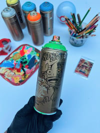 Image 2 of Doodle Can (1/1 Luffy/Neon Green)