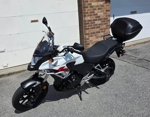 Image of 2014 Honda CB500X with only 4,709 miles