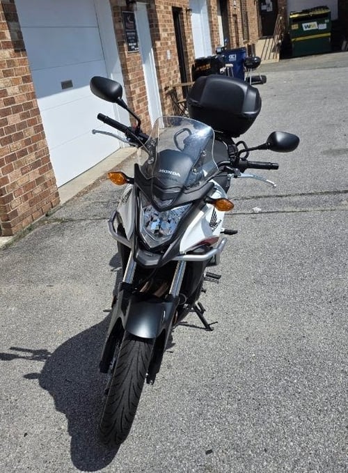 Image of 2014 Honda CB500X with only 4,709 miles