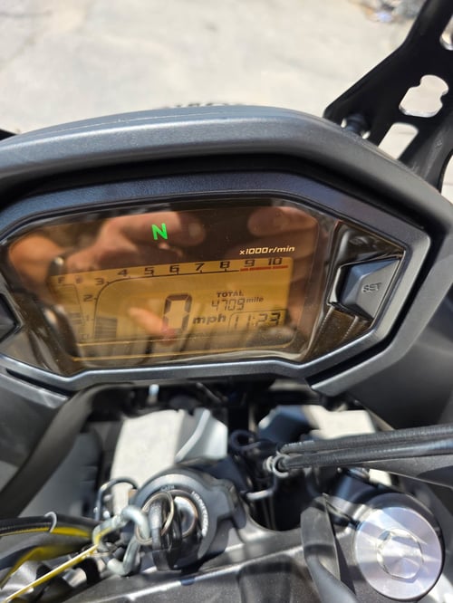 Image of 2014 Honda CB500X with only 4,709 miles