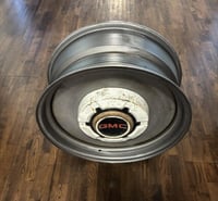 Image 6 of 66-72' Dogdish GMC Hubcap Adapters for Coy's, Boyds, Speedway or Detroit Steel Wheels Set of 4
