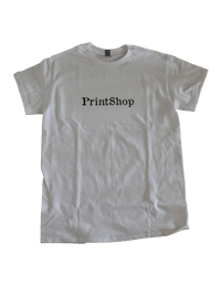 PRINTSHOP - WHITE TEE