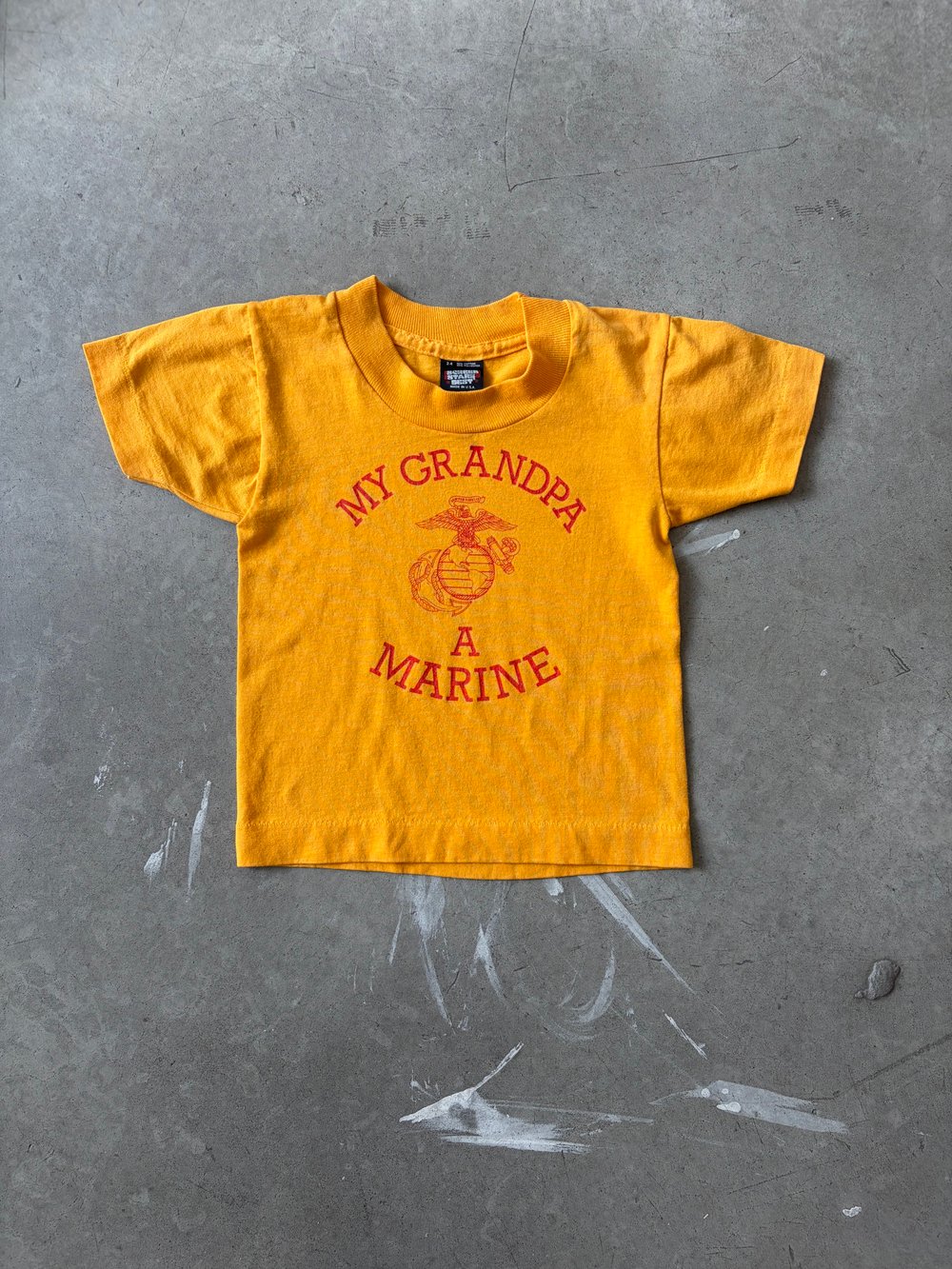 Image of vintage Marine T-Shirt Youth 2-4 