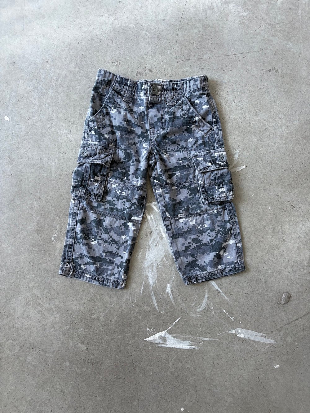 Image of Vintage Digital Camo Cargo Pant 18 Months 