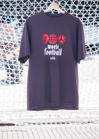 Olé World Football T-Shirt (Wine)