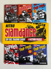 2026 NITROSLAMDANCE TOP FUEL TRADING CARDS 6 PACK 2ND PRINTING ALL 44 CARDS
