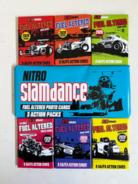 2026 NITROSLAMDANCE FUEL ALTERED TRADING CARDS 3 PACK....ENTIRE 25 CARD SET IN 3 PACKS PLUS EXTRAS! 