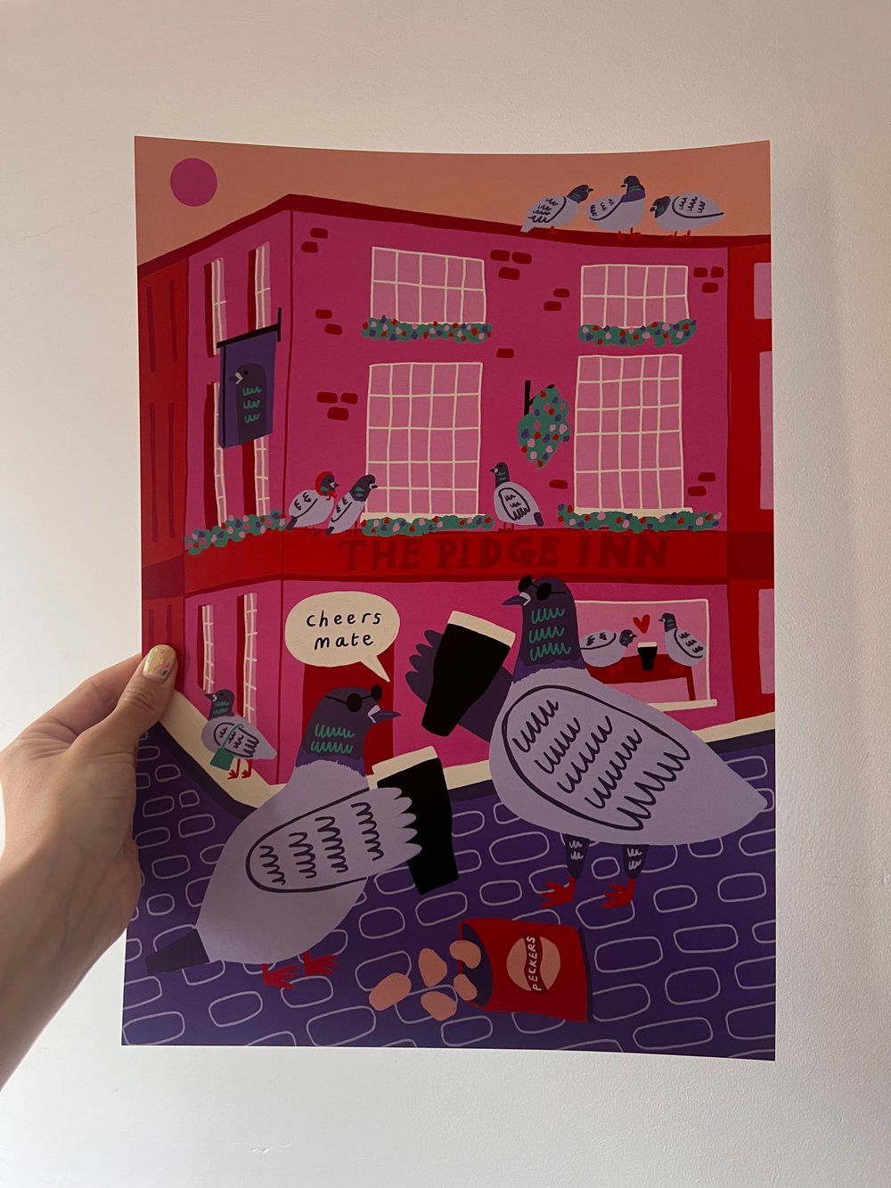 Image of The Pidge Inn Print