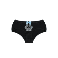 Image 2 of PUP SLUT RHINESTONE HIPSTER UNDIES