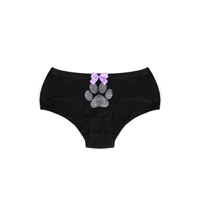 Image 4 of PUP SLUT RHINESTONE HIPSTER UNDIES