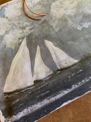 Image of white sails pouch