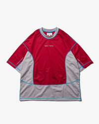 Image 1 of ‘Sick Team’ Mesh Training Top [RED]