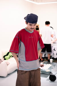 Image 3 of ‘Sick Team’ Mesh Training Top [RED]