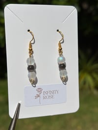 Image 3 of Frosted Glass Earrings