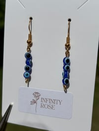 Image 2 of Evil Eye Earrings