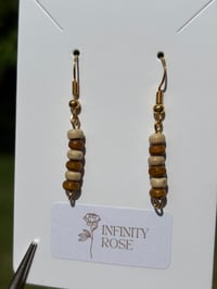 Image 3 of Wooden Beaded Earrings