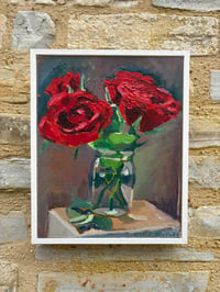 Image 2 of Red Roses 26cm x 32cm 