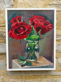 Image 4 of Red Roses 26cm x 32cm 