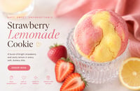 Image 1 of Strawberry Lemonade Cookies 
