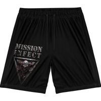 MISSION : INFECT "Asphyxiation" Gym Shorts
