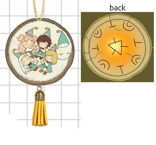 Image of wha girls keychain