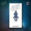 Image 1 of Eight Billion Genies: Limited Edition Genie Cosmic Blue Enamel Pin!