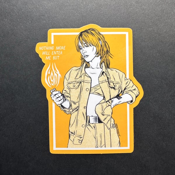 Image of HW I won't quit on you sticker