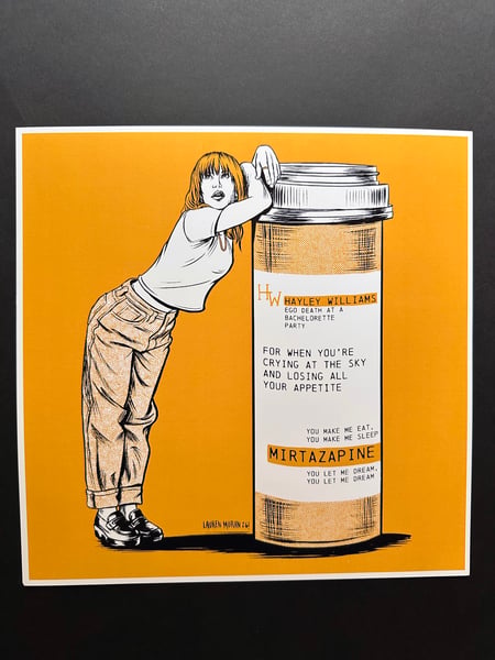 Image of HW Mirtazapine print