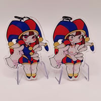 Image 2 of Jittery Jester Keychain