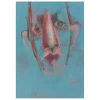 Image 1 of Float - Sketchbook Drawing in Soft Pastels on Paper 