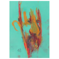 Image 1 of Forest - Sketchbook Drawing in Soft Pastels on Paper 
