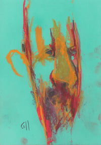 Image 2 of Forest - Sketchbook Drawing in Soft Pastels on Paper 