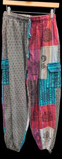 Image 2 of Flower of Life Patchwork Pant