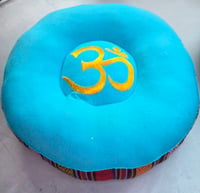 Image 3 of Om Embroidered Meditation Cushion