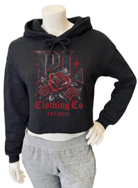 Image 1 of PL Ladies Cropped Hoodie 