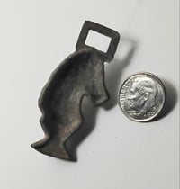 Image 3 of Virginia Confederate Cavalry solid brass headgear insignia