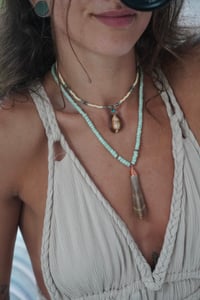 Image 6 of Salty Bloom- Necklace (sea urchin spike)