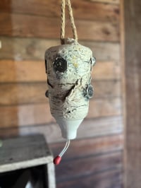Image 1 of Hummingbird feeder - realistic birch!