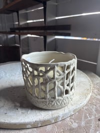 Pillar candle holder