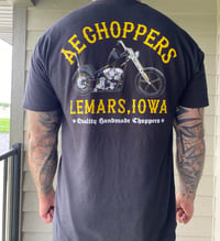 Image 3 of AE Choppers black T-shirt