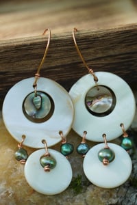Image 2 of Sun Spiral- Earrings