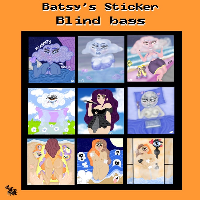 2x2 Sticker Blind Bag