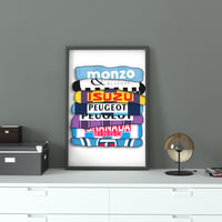 Image 2 of Coventry Shirt Stack Print 
