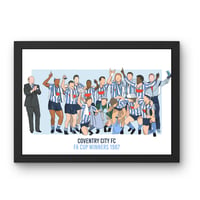 Image 1 of 1987 FA Cup Winners Illustration print