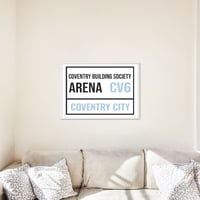 Image 2 of CBS Arena Sign Print