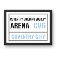 Image 1 of CBS Arena Sign Print