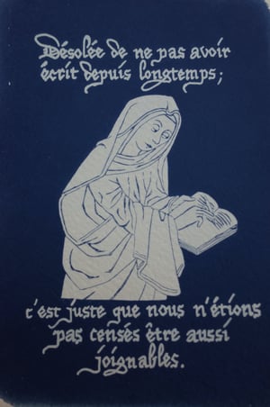 Copy of DAPHNE - gravure pointe sèche sur tetrapak