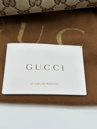 Image 19 of Gucci Sukey GG Canvas Brown Leather Bag