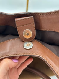 Image 13 of Gucci Sukey GG Canvas Brown Leather Bag