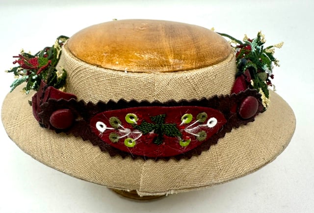 Oya Flower Garland Necklaces - Red Mix - One of A Kind - Image 3 of 5